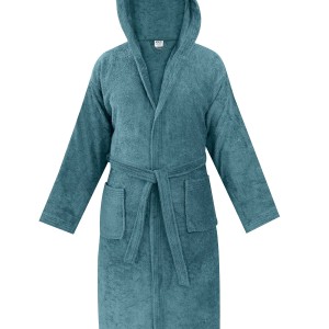 img-Μπουρνούζι OLIA OCEAN Μπουρνούζι με κουκούλα: XLarge