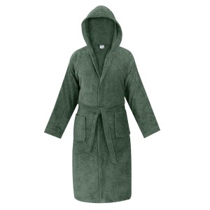 img-Μπουρνούζι OLIA TAUPE Μπουρνούζι με κουκούλα: XXLarge