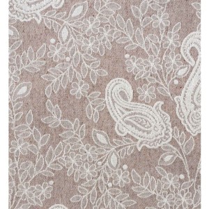 img-Ριχτάρι PAISLEY BEIGE Ριχτάρι τετραθέσιου καναπέ: 170 x 340 εκ.