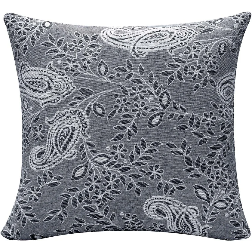 Διακοσμητικό Μαξιλάρι PAISLEY GREY Διακοσμητικό μαξιλάρι: 45 x 45 εκ. Διακοσμητικό Μαξιλάρι PAISLEY GREY Διακοσμητικό μαξιλάρι: 45 x 45 εκ.