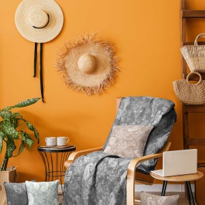 img-Ριχτάρι PAISLEY GREY Ριχτάρι διθέσιου καναπέ: 170 x 250 εκ.