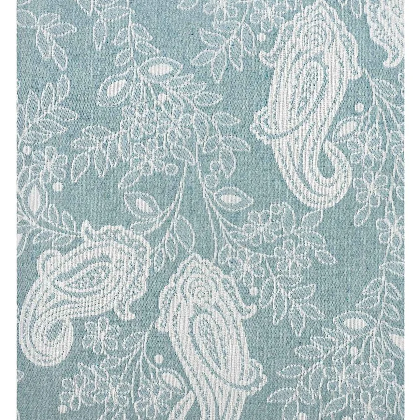 Ριχτάρι PAISLEY TURQUOISE Ριχτάρι πολύθρονας: 170 x 180 εκ. Ριχτάρι PAISLEY TURQUOISE Ριχτάρι πολύθρονας: 170 x 180 εκ.