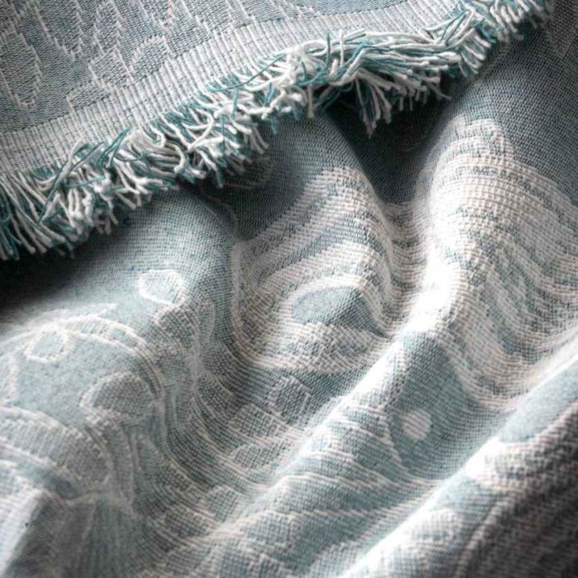 Ριχτάρι PAISLEY TURQUOISE Ριχτάρι πολύθρονας: 170 x 180 εκ. Ριχτάρι PAISLEY TURQUOISE Ριχτάρι πολύθρονας: 170 x 180 εκ.
