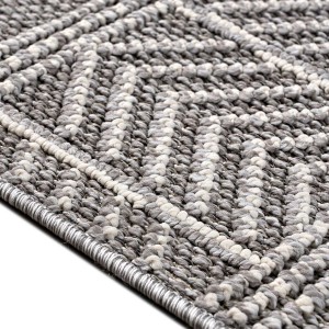 img-Χαλί PARALLEL GREY 133 x 190 εκ.