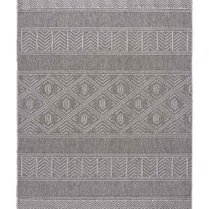 img-Χαλί PARALLEL GREY 133 x 190 εκ.