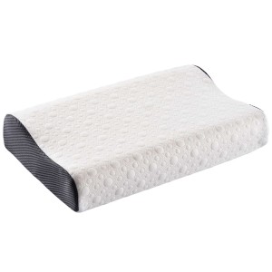 img-Μαξιλάρι Memory Foam με καμπύλες PEACEFUL Μαξιλάρι ύπνου: 60 x 40 + 12/10 εκ.