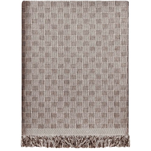 img-Ριχτάρι PERPLEX BROWN Ριχτάρι διθέσιου καναπέ: 170 x 250 εκ.