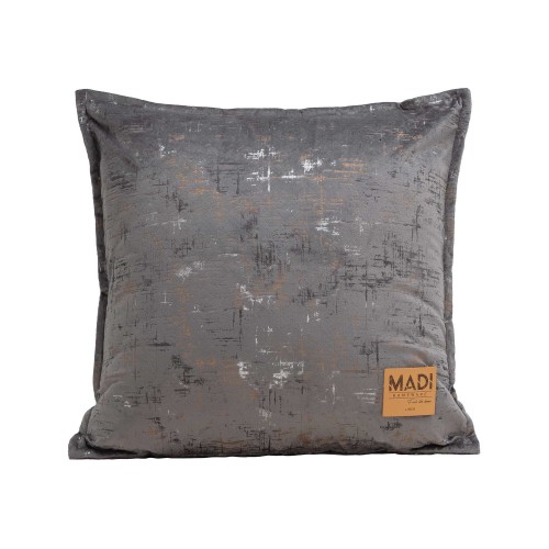 img-Διακοσμητικό Μαξιλάρι PETRA DARK GREY Διακοσμητικό μαξιλάρι: 45 x 45 εκ.