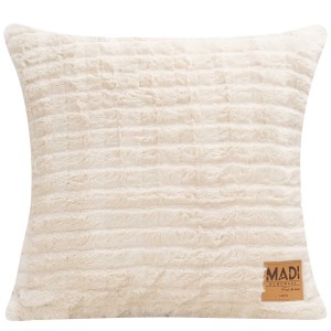 img-Διακοσμητικό Μαξιλάρι RAYS BEIGE Διακοσμητική μαξιλαροθήκη: 45 x 45 εκ.