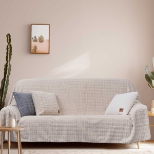 img-Ριχτάρι RAYS BEIGE Ριχτάρι διθέσιου καναπέ: 180 x 250 εκ.