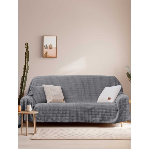 img-Διακοσμητικό Μαξιλάρι RAYS GREY Διακοσμητική μαξιλαροθήκη: 45 x 45 εκ.