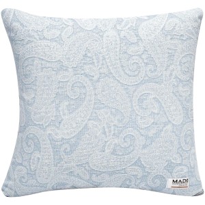 img-Διακοσμητικό Μαξιλάρι ROCOCO CYAN Διακοσμητική μαξιλαροθήκη: 45 x 45 εκ.