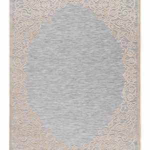 img-Χαλί ROI GREY BEIGE 67 x 500 εκ.