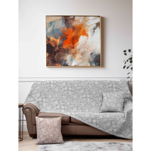 img-Ριχτάρι ROSVEL GREY Ριχτάρι διθέσιου καναπέ: 170 x 250 εκ.