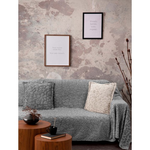 img-Διακοσμητικό Μαξιλάρι RUBBLE GREY Διακοσμητική μαξιλαροθήκη: 45 x 45 εκ.