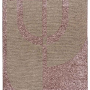 img-Χαλί RYE BEIGE PINK 130 x 190 εκ.