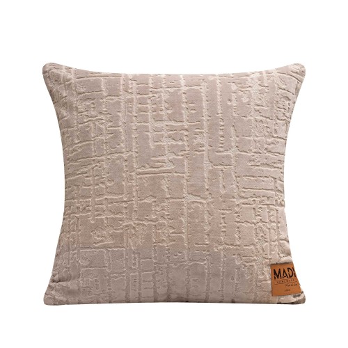 img-Διακοσμητικό Μαξιλάρι SAVANNA BEIGE Διακοσμητική μαξιλαροθήκη: 45 x 45 εκ.