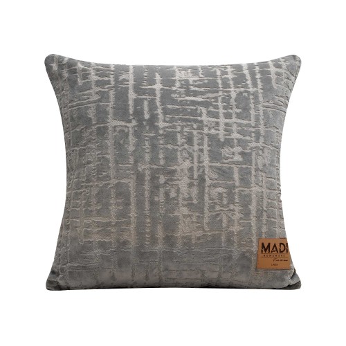 img-Διακοσμητικό Μαξιλάρι SAVANNA GREY Διακοσμητική μαξιλαροθήκη: 45 x 45 εκ.