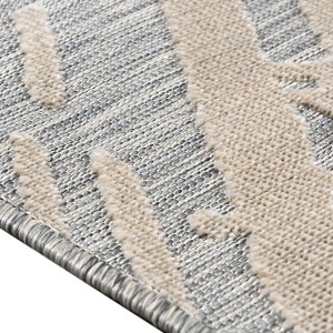 img-Χαλί SCRATCHES GREY BEIGE 67 x 500 εκ.