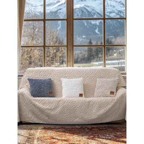 img-Διακοσμητικό Μαξιλάρι SERANI BEIGE Διακοσμητική μαξιλαροθήκη: 45 x 45 εκ.