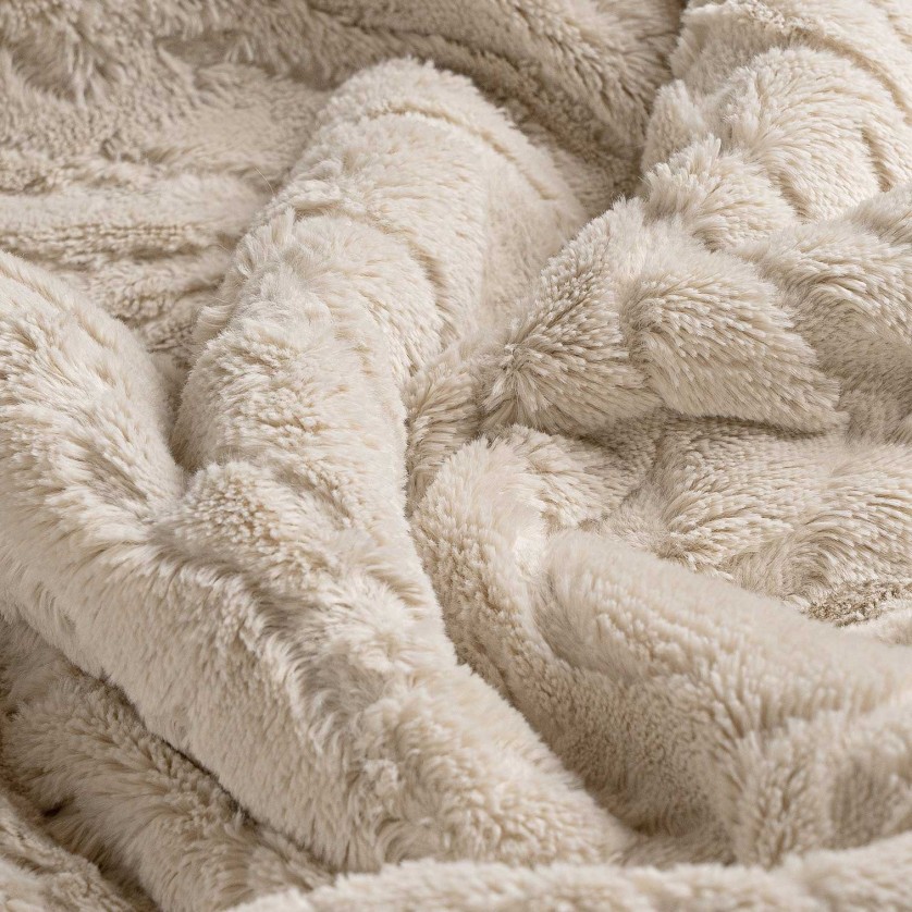 Ριχτάρι SERANI BEIGE Ριχτάρι τριθέσιου καναπέ: 180 x 300 εκ.