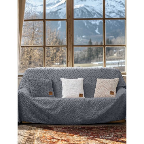 img-Διακοσμητικό Μαξιλάρι SERANI GREY Διακοσμητική μαξιλαροθήκη: 45 x 45 εκ.