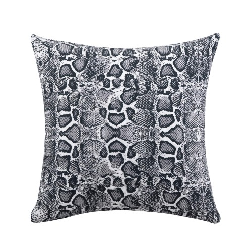 img-Διακοσμητικό Μαξιλάρι SNAKE GREY Διακοσμητική μαξιλαροθήκη: 40 x 40 εκ.