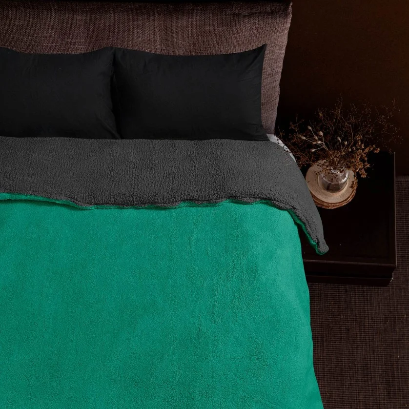 Παπλωματοθήκη SPOSH GREEN ANTHRACITE Παπλωματοθήκη SPOSH GREEN ANTHRACITE