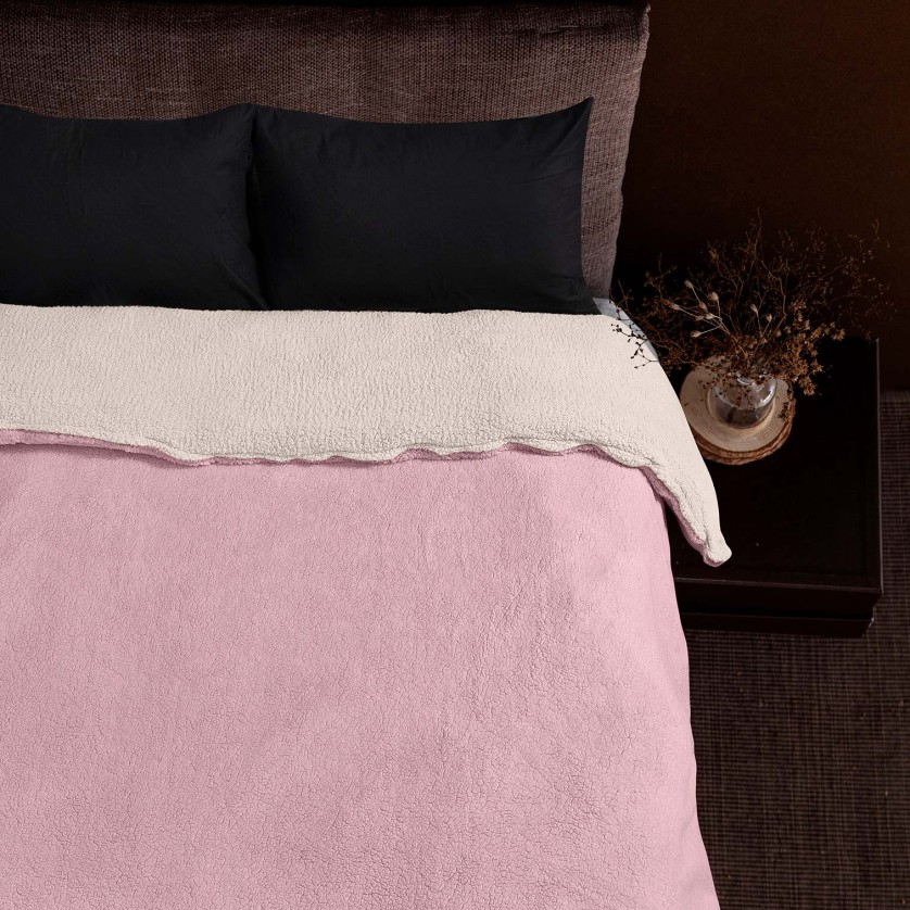 Παπλωματοθήκη SPOSH PINK BEIGE Παπλωματοθήκη μονή: 160 x 220 εκ. Παπλωματοθήκη SPOSH PINK BEIGE Παπλωματοθήκη μονή: 160 x 220 εκ.