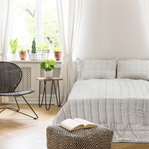 img-Σετ Νυφικό Κουβερλί SQUARE Σετ κουβερλί υπέρδιπλο: 220 x 240 + 2 μαξιλαροθήκες 50 x 70 εκ.