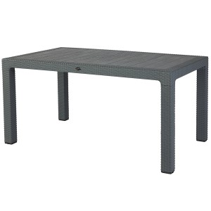 img-Τραπέζι Rattan SUNSET ANTHRACITE Τραπέζι: 90 x 150 εκ.