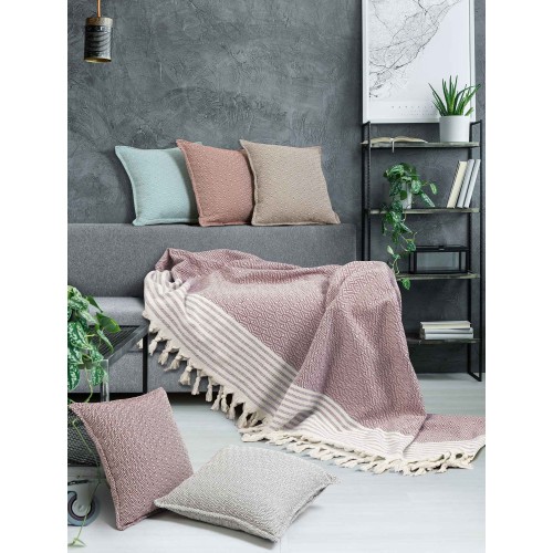 img-Ριχτάρι TENT BORDO Ριχτάρι διθέσιου καναπέ: 170 x 250 εκ.