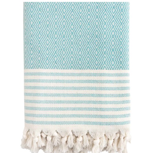img-Ριχτάρι TENT TURQUOISE Ριχτάρι διθέσιου καναπέ: 170 x 250 εκ.