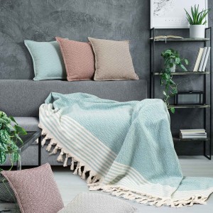 img-Ριχτάρι TENT TURQUOISE Ριχτάρι διθέσιου καναπέ: 170 x 250 εκ.