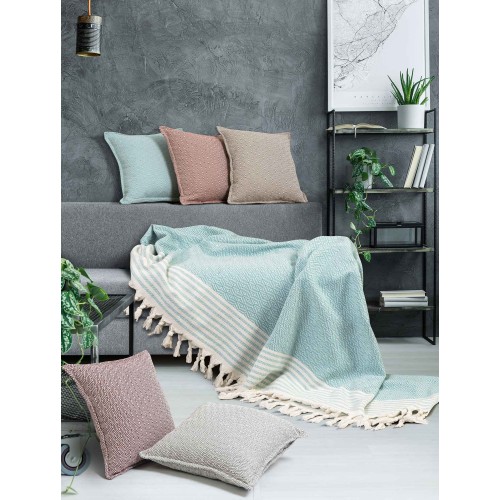 img-Ριχτάρι TENT TURQUOISE Ριχτάρι διθέσιου καναπέ: 170 x 250 εκ.