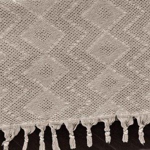 img-Κουβέρτα Πικέ Ζακάρ TIFOON BEIGE Κουβέρτα Πικέ Ζακάρ: 220 x 240 εκ.