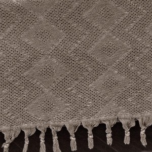 img-Κουβέρτα Πικέ Ζακάρ TIFOON BROWN Κουβέρτα Πικέ Ζακάρ: 220 x 240 εκ.