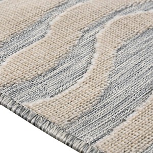 img-Χαλί TISSER GREY BEIGE 130 x 190 εκ.