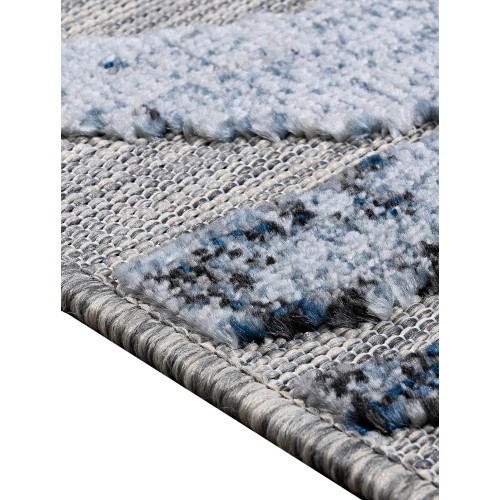 img-Χαλί TISSER GREY BLUE 130 x 190 εκ.