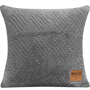 img-Διακοσμητικό Μαξιλάρι TRACE GREY Διακοσμητική μαξιλαροθήκη: 45 x 45 εκ.