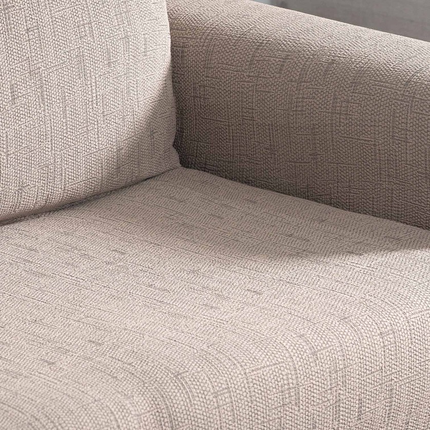 Ελαστικά καλύμματα καναπέ TRATINI BEIGE Ελαστικό κάλυμμα διθέσιου καναπέ Ελαστικά καλύμματα καναπέ TRATINI BEIGE Ελαστικό κάλυμμα διθέσιου καναπέ