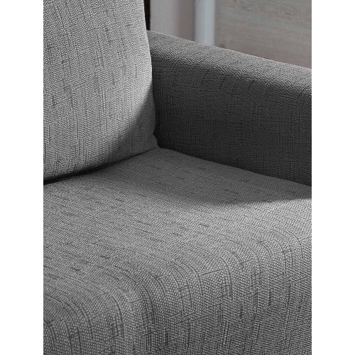img-Ελαστικά καλύμματα καναπέ TRATINI GREY Ελαστικό κάλυμμα διθέσιου καναπέ