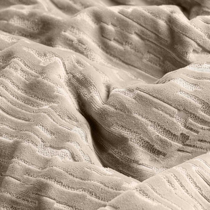 Ριχτάρι VERITAS BEIGE Ριχτάρι τριθέσιου καναπέ: 180 x 300 εκ.
