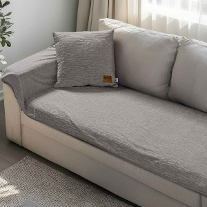 img-Μεμονωμένο ανάγλυφο κάλυμμα VERITAS GREY Μεμονωμένο ανάγλυφο κάλυμμα για καναπέ γωνία  250 x 90 εκ.