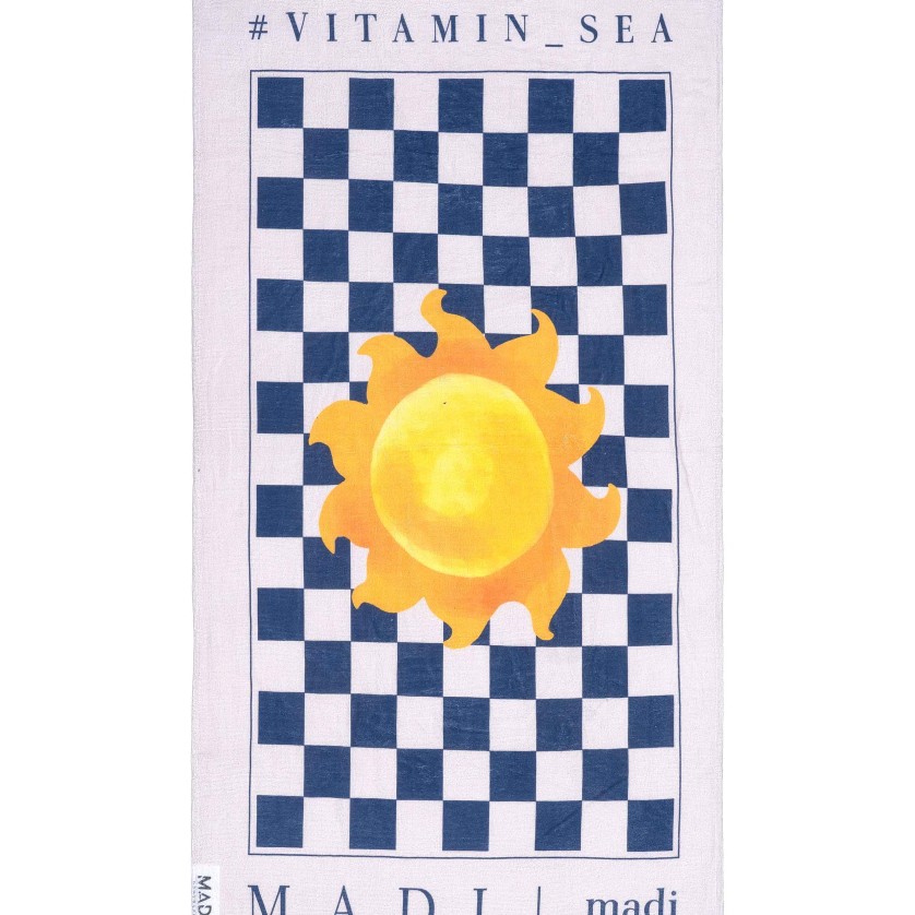 Πετσέτα Θαλάσσης VITAMIN SEA Πετσέτα Θαλάσσης: 90 x 160 εκ. Πετσέτα Θαλάσσης VITAMIN SEA Πετσέτα Θαλάσσης: 90 x 160 εκ.