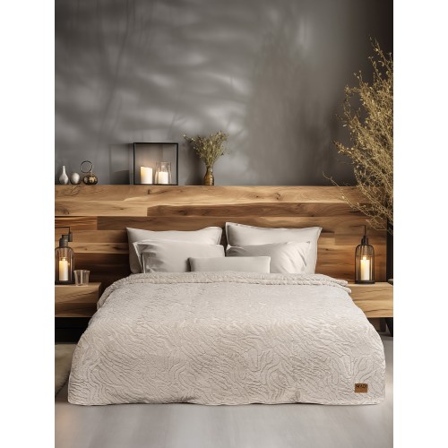 img-Κουβέρτα γούνινη ZANORIA BEIGE Κουβέρτα μονή: 160 x 220 εκ.