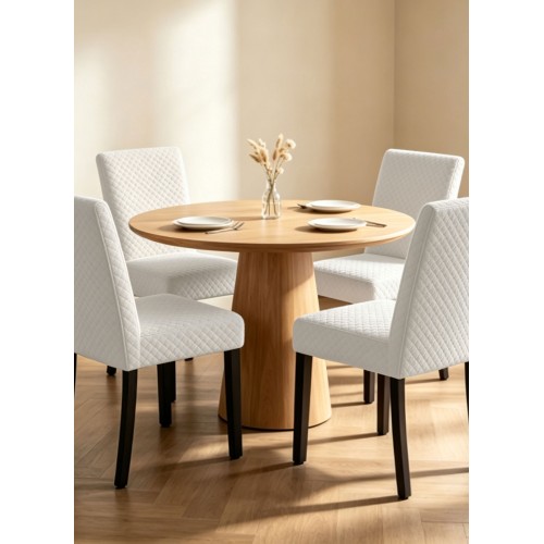 img-Ελαστικά καλύμματα τραπεζαρίας ZENTRA BEIGE Σετ ελαστικά καλύμματα τραπεζαρίας έξι τεμαχίων