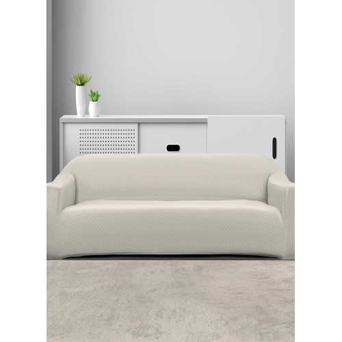 img-Ελαστικά καλύμματα καναπέ ZENTRA BEIGE Ελαστικό κάλυμμα διθέσιου καναπέ