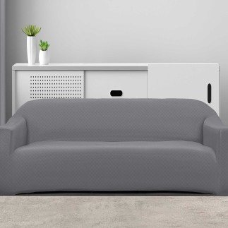 img-Ελαστικά καλύμματα καναπέ ZENTRA GREY Ελαστικό κάλυμμα τριθέσιου καναπέ