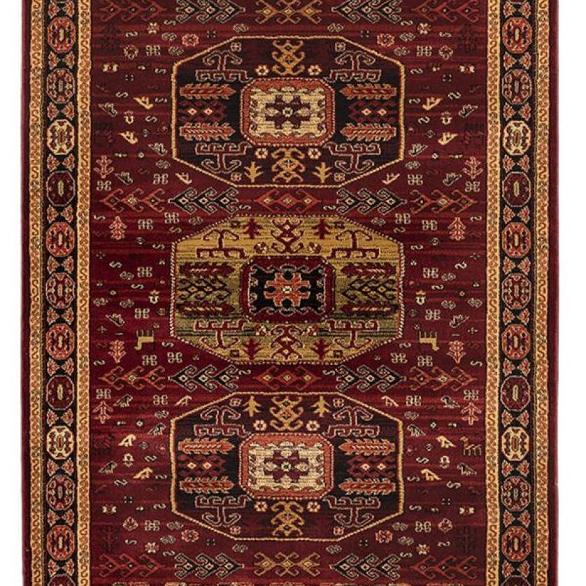 ΧΑΛΙ PERSIA 6057 BURGUNDY ΜΕ ΚΡΟΣΣΙ - 160X230  NewPlan